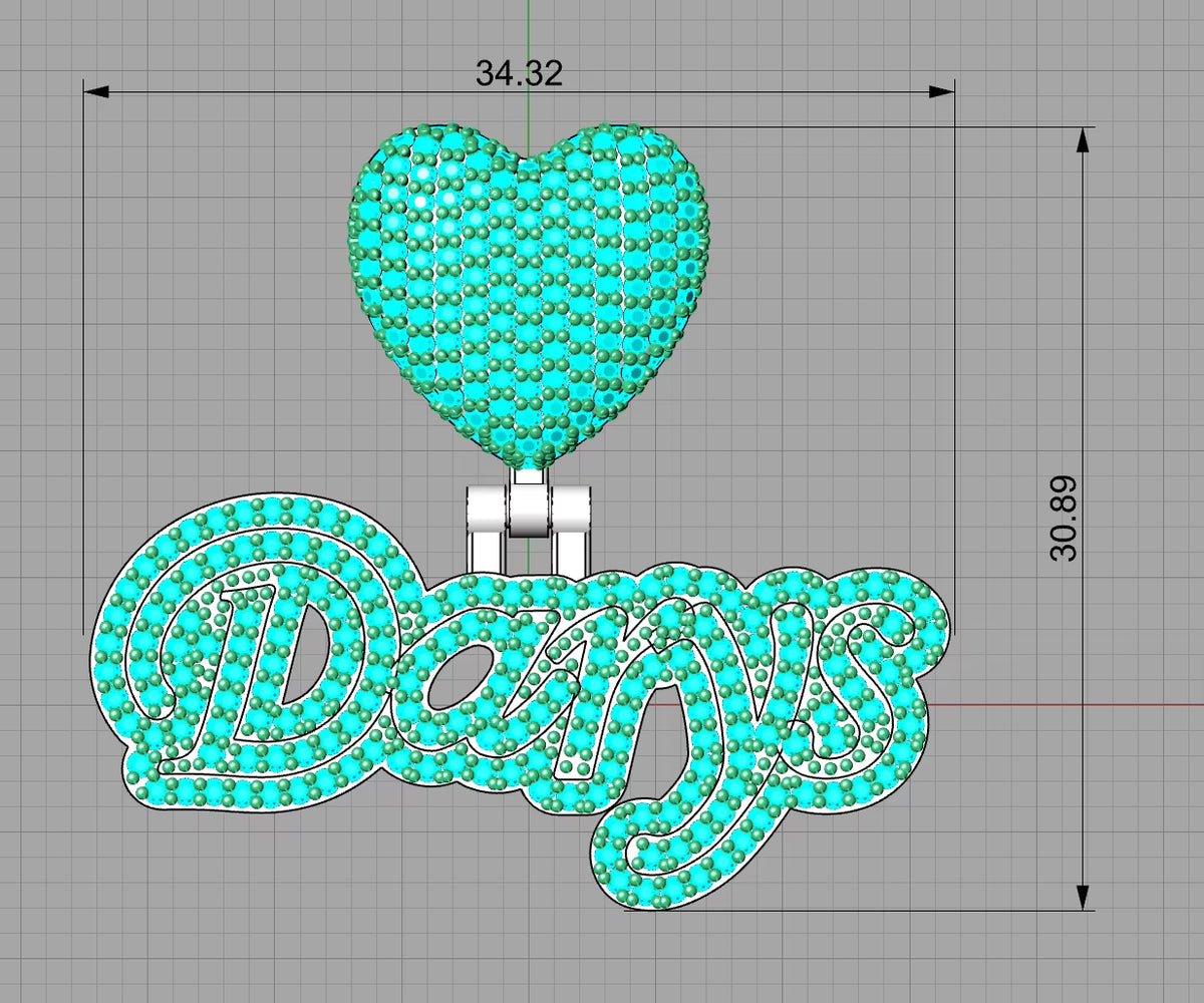 Custom Name Plate Two-Tone Script Font 3D Zircon Letter Necklace Hip Hop Luxury Jewelry Moissanite Pendant Necklace Gift for Her